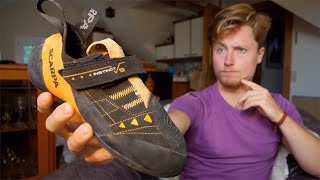 Scarpa Instinct VS In Depth Climbing Shoe Review [upl. by Suiramaj]