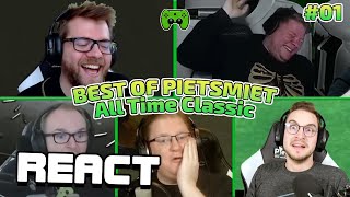 React BEST OF PIETSMIET  All Time Classic 01 [upl. by Zaslow659]