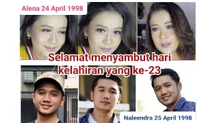 Nalendra amp Alena  Selamat menyambut hari kelahiran yang ke23 [upl. by Nami]