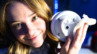 ASMR SUPER TINGLY DEEP EAR CLEANING Tape Removal amp Sounds Cleaning Your Face [upl. by Ataga]