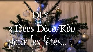 DIY Idées Déco kdo pour les fêtes  Jenalal Jul [upl. by Mellen]