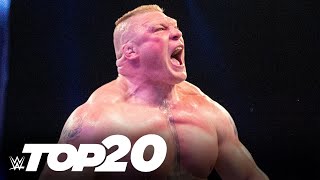 20 greatest Brock Lesnar moments WWE Top 10 Special Edition March 17 2022 [upl. by Corrinne]