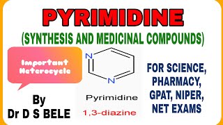 PYRIMIDINE SYNTHESIS AND MEDICINAL COMPOUNDS [upl. by Gairc]