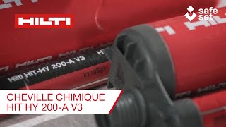 Comment installer la cheville chimique HITHY 200A V3 dans des trous remplis deau [upl. by Adel]