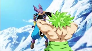 Dragon Ball Super 2 quotAll Battles Of Broly Hakaishinquot  Broly vs Goku Beerus Vegeta [upl. by Neelasor]