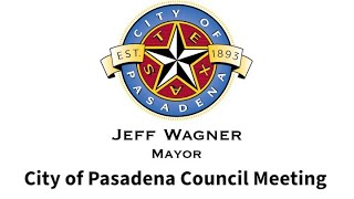 Pasadena Council Meeting 11052024 [upl. by Pudendas541]