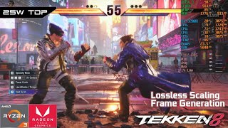 TEKKEN 8 Demo  AMD Ryzen 3 3200U Vega 3  LSFG [upl. by Urbanna]