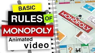 7 Basic Rules of Monopoly That are Apart of most Monopoly Versions  How to play Monopoly [upl. by Fransisco357]