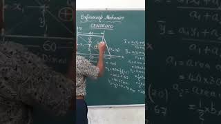 Centroid of a composite plate 1  Engineering mechanics viralvideo [upl. by Truc]