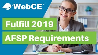 Fulfill 2019 IRS Annual Filing Season Program Requirements with WebCE [upl. by Ahsilad164]