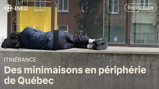 Itinérance  des minimaisons bientôt à Québec [upl. by Hnib818]