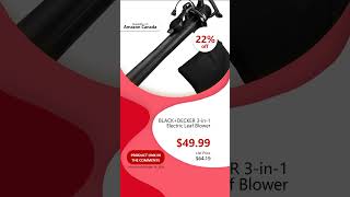 BLACKDECKER 3in1 Electric Leaf Blower [upl. by Josie]