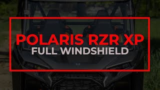 How to Install SuperATVs Full Polycarbonate Windshield on the 2024 Polaris RZR XP [upl. by Mcculloch]