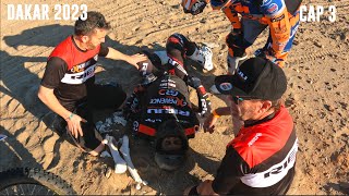 🚫 ACCIDENTE en el DAKAR 2023🚫 😰 Cap 3 [upl. by Tonina]