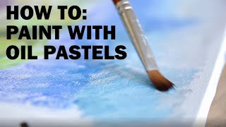 How To Paint with Oil Pastels by Sennelier [upl. by Nnaeirelav]