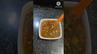 Restaurant style hot and sour soup veg hot and sour soup recipe food recipe shorts soup [upl. by Enimzzaj]