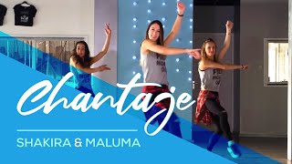 Chantaje  Shakira ft Maluma  Easy Fitness Dance Video  Choreography [upl. by Esinet]