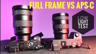 Full Frame VS APSC Which one in 2024 Low Light and High ISO Noise comparison [upl. by Gnol]