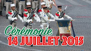 Cérémonie 14 juillet 2015 [upl. by Kristi]