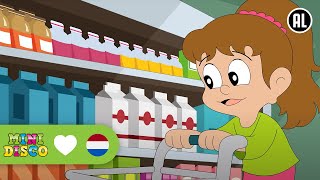 BOODSCHAPPEN DOEN  Kinderliedjes  Liedjes voor peuters en kleuters  Minidisco [upl. by Inihor635]