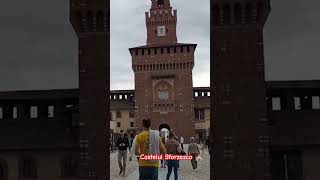 🏰 Sforzesco Castle Italy🏰🇮🇹 2024 vacancy milano italia dom travel museum [upl. by Sharai679]