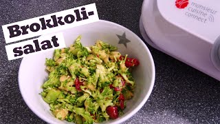 Brokkolisalat  Monsieur Cuisine Connect [upl. by Jobina]