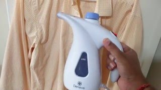 Product Review  Portable Garment Steamer by Deneve [upl. by Eenahpets77]