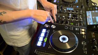 Pioneer XDJRX Loop Scratching [upl. by Ayotyal]