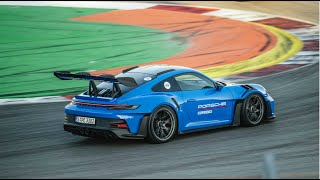 Porsche 992 GT3 RS vs Nick Tandy in a 992 GT3 RS at Portimão Circuit Algarve  Serge Track Days [upl. by Kellina733]