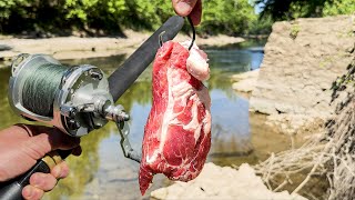 I Caught a GIANT Catfish The Hunt for a 100lb Catfish [upl. by Aihtnamas]