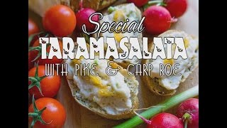 Taramasalata recipe with pike and carp roe a special Romanian recipe  Gustomondo [upl. by Cliffes]