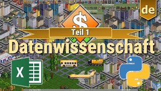 Datenwissenschaft mit Excel Python Transport Tycoon [upl. by Eeneg]