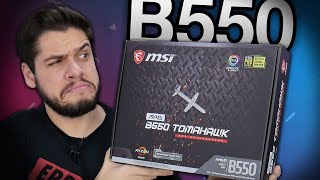 B550 VALE A PENA Construção recursos e preço TOMAHAWK B550 vs X570 X470 B450 Suporte Ryzen 4000 [upl. by Olenka355]