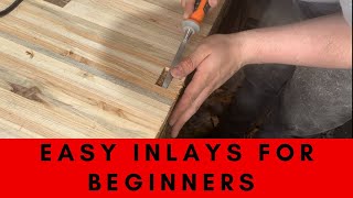 How To Do A Easy Inlay For Beginners  IN ONE TAKE [upl. by Kir]