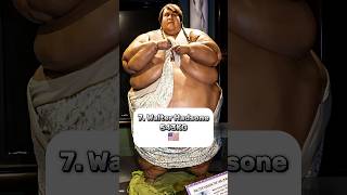 Top 10 Fattest Person In The World  viral shorts [upl. by Romeu141]