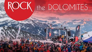 Rock the Dolomites 2024  Winter Music Festival in Val Gardena  Gröden [upl. by Berg854]