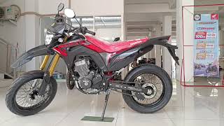 CRF150L Baru Lahir Langsung Jadi Supermoto Modifikasi Simpel dan Minimalis [upl. by Decima]