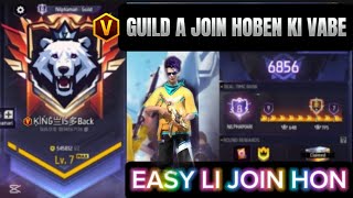 V BEZ GUILD A JOIN HOBEN KI VABE 🤔🤫freefire freefirelovers1millan suppurtsubscribeTNDanger76 [upl. by Neahs634]