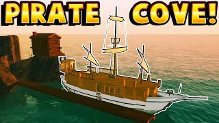 Ylands  PIRATE COVE amp SHIP DOCK Ylands Gameplay Roleplay Multiplayer User Creations [upl. by Voorhis63]