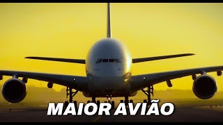 REI dos CÉUS O maior avião comercial do planeta  Documentário [upl. by Notla867]