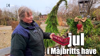 Jul i Majbritts Have Pynt Juleneg og Æblegløgg over Bål [upl. by Hasin]