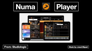 Numa Player Free Plugin amp Studiologic SL88  Just waiting  Music By Josué Miguel [upl. by Novled323]