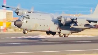 C130 Engine Failure Emergency Landing [upl. by Ibson565]