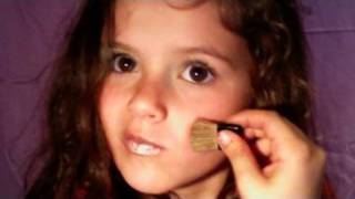 Everyday Natural MakeUp Tutorial by Emma cute little kid 6 years old makeup [upl. by Yromem]