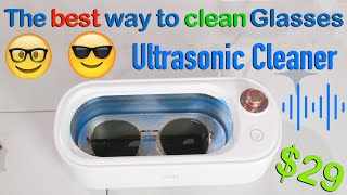 Best Way to Clean Eyeglases and Sunglasses  Ultrasonic Cleaner [upl. by Kirbee]