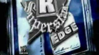 WWE NEW EDGE TITANTRON 2010 AFTER THIS INJURY [upl. by Saum405]