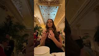 what i ate at the ritz as a vegan✨✨🍰🍰theritz ritz theritzlondon vegan [upl. by Hocker]