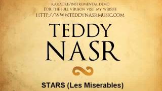 Instrumental  Karaoke  Stars from Les Miserables  Teddy NASR [upl. by Ecenaj]