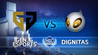 HGC 2018  MidSeason Brawl  Grand Finals  GenG vs Team Dignitas Game 5 [upl. by Farnsworth]