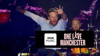 Coldplay  Fix You One Love Manchester [upl. by Yenruoj]